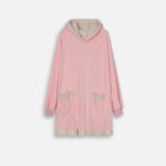 confort plaid rose