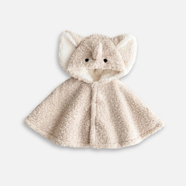 poncho polaire pour bébé