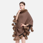 poncho tendance femme