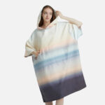 poncho dégradé féminin