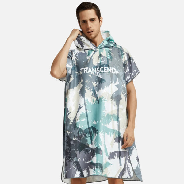 poncho surf palmier
