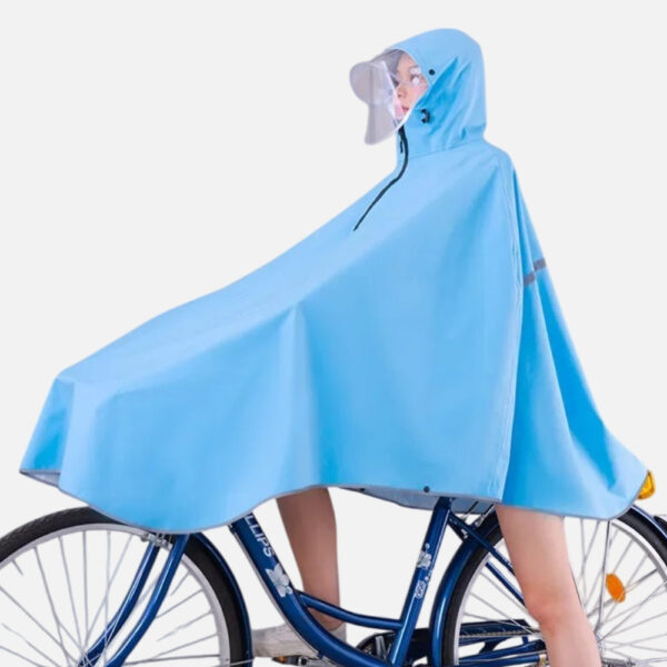 Poncho Pluie Bleu