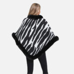 Mode avec Poncho Zèbre