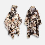 poncho camouflage léger
