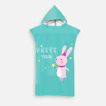 cape poncho bain enfant party time