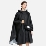 poncho de pluie élégant