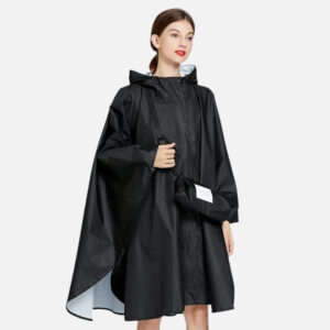 poncho de pluie élégant