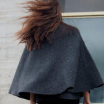 vêtement chic poncho femme