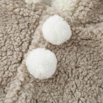 cape poncho bébé oreilles d'éléphant