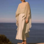 Poncho Robe à capuche