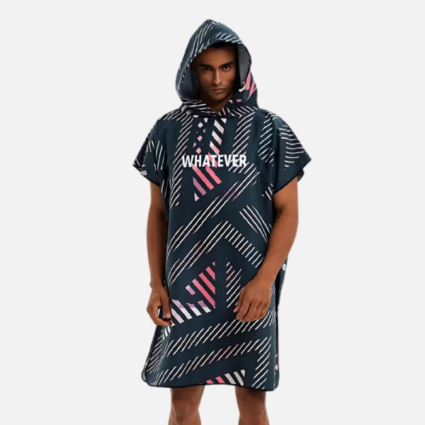poncho surf en microfibre