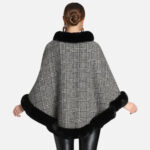 Poncho à Carreaux hiver