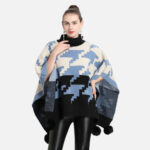 poncho en coton