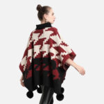 poncho élégant