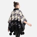 poncho chic hiver