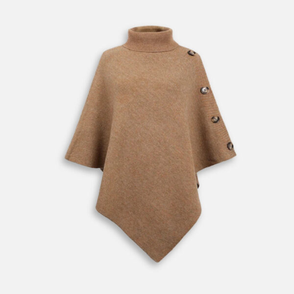 Pull Poncho Marron