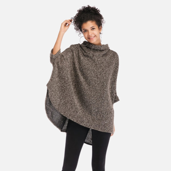 cape poncho coton