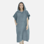 serviette poncho femme