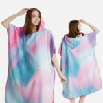 Cape Poncho douce et colorée