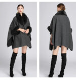 cape chic pour l'hiver