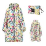 poncho de pluie coloré