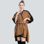 cape femme ceinture