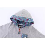 cape fille grise bleue