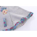 cape enfant motif floral