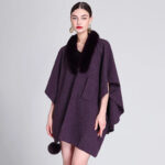 Cape Chic fausse fourrure