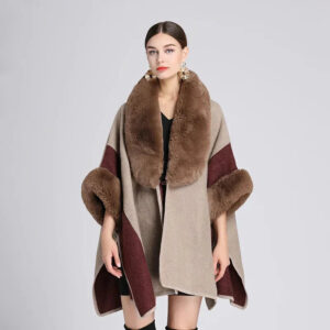 cape fourrure femme