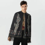 cape noire pour homme