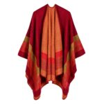 poncho automne femme