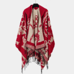 poncho homme élégant