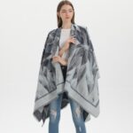 cape poncho chaleureuse