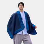 poncho ample homme