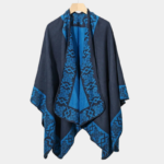 poncho élégant homme