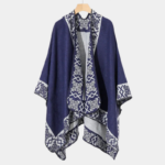 écharpe poncho homme