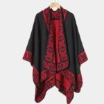 poncho en polyester homme