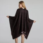 poncho élégant femme