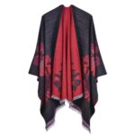 foulard poncho chic