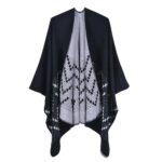 Poncho de mode féminine