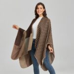 poncho chaleur femme