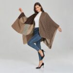 poncho femme mode