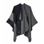 grand poncho détails
