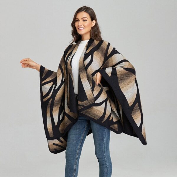 Joli poncho femme
