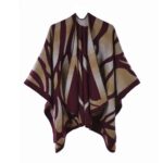 Poncho femme confortable