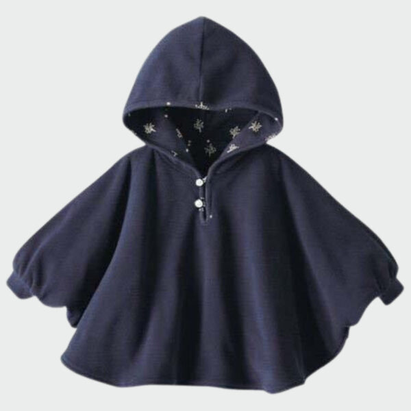 manteau poncho bébé élégant