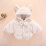 manteau poncho bébé fille