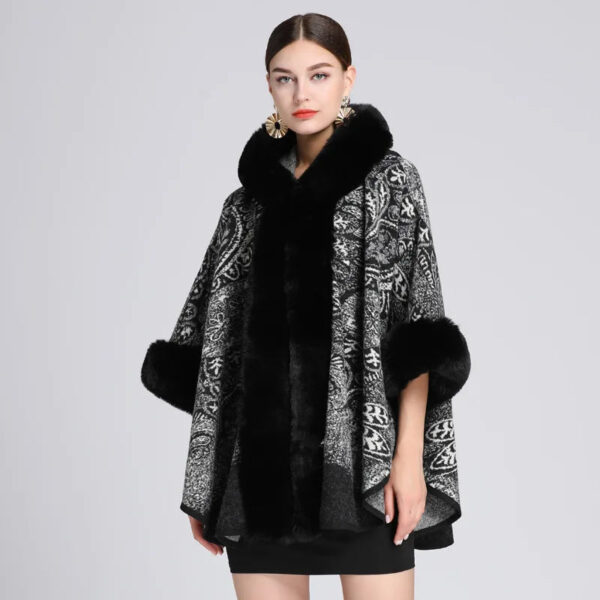 manteau poncho femme