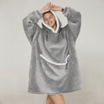 poncho polaire adulte